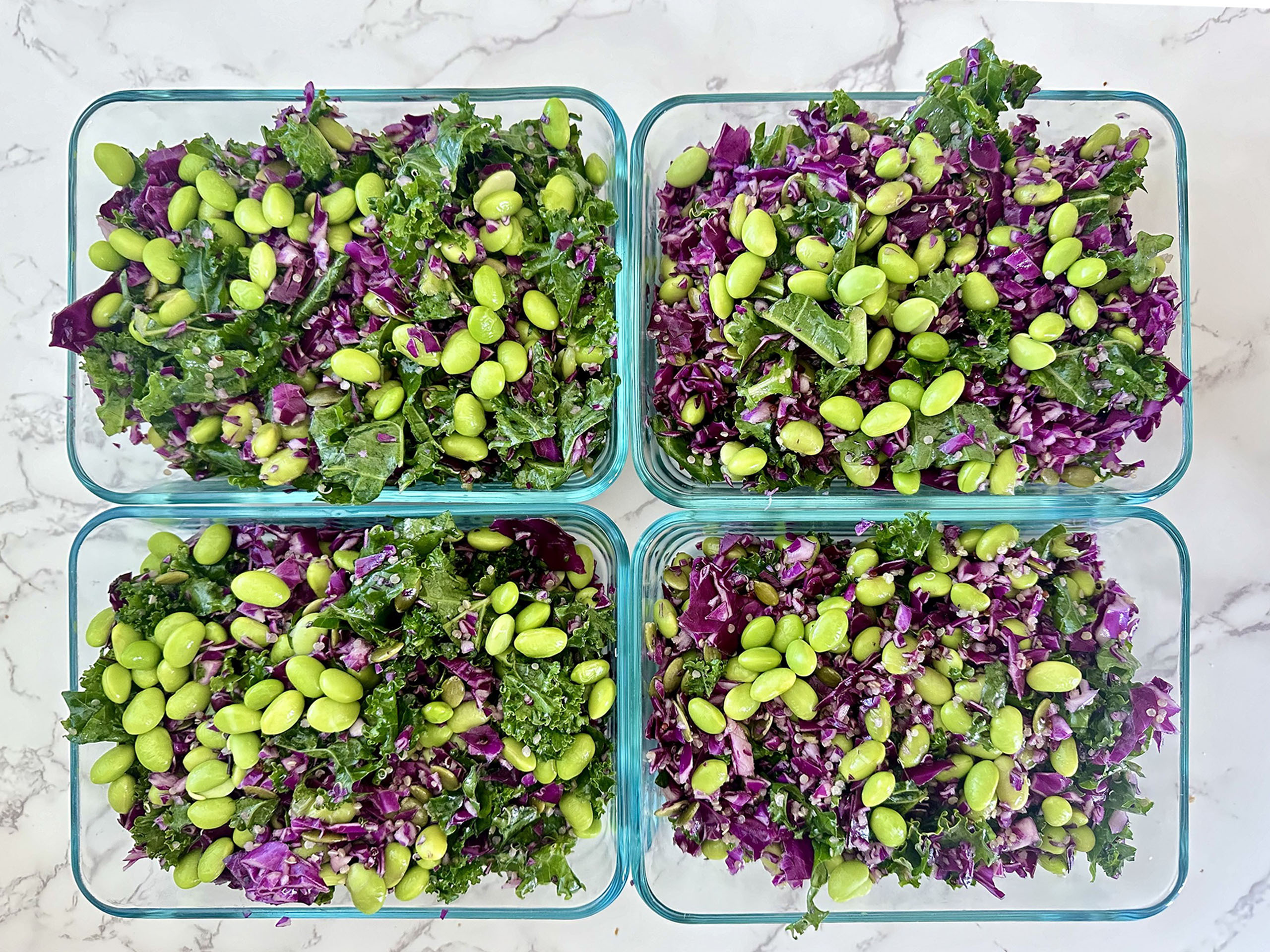 Edamame Kale Salad