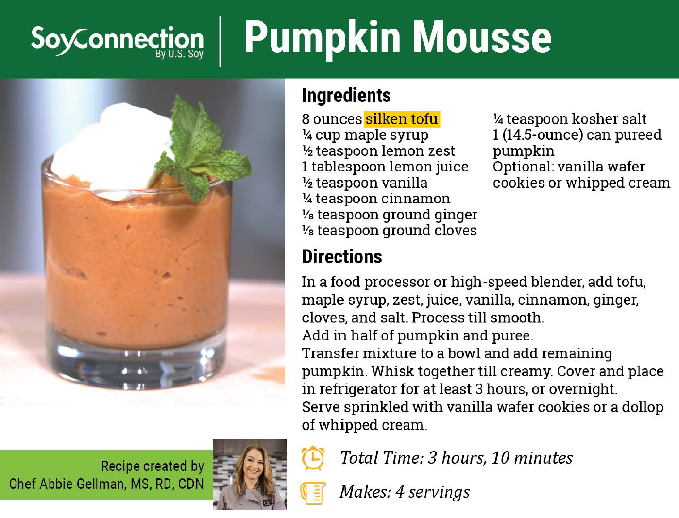 Pumpkin Mousse Recipe