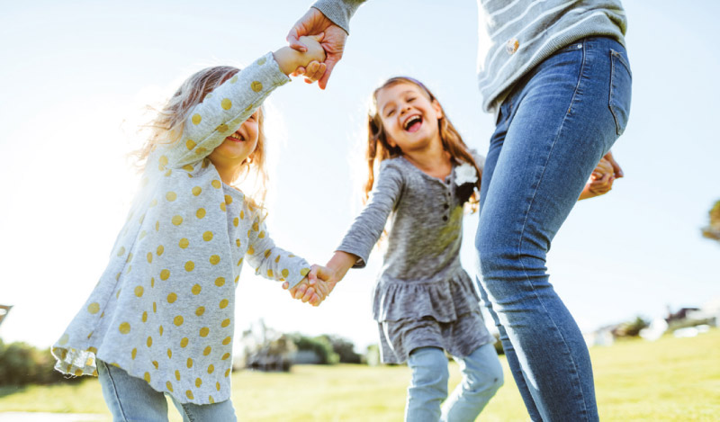 Kids playing