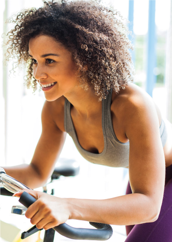 Woman Excercising