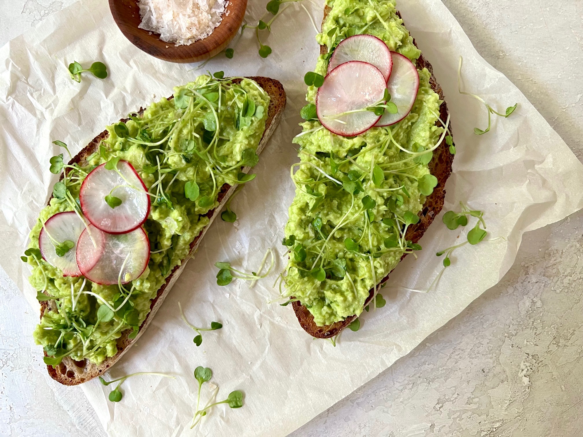 Basil Lime Edamame Toast Soy Connection